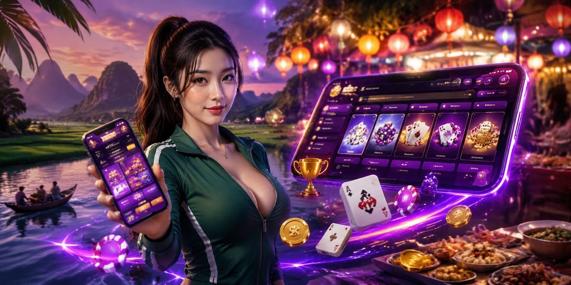 Nhóm bạn chơi bài tại chợ đêm Ninh Bình, gợi nhớ không khí giải trí cộng đồng truyền thống